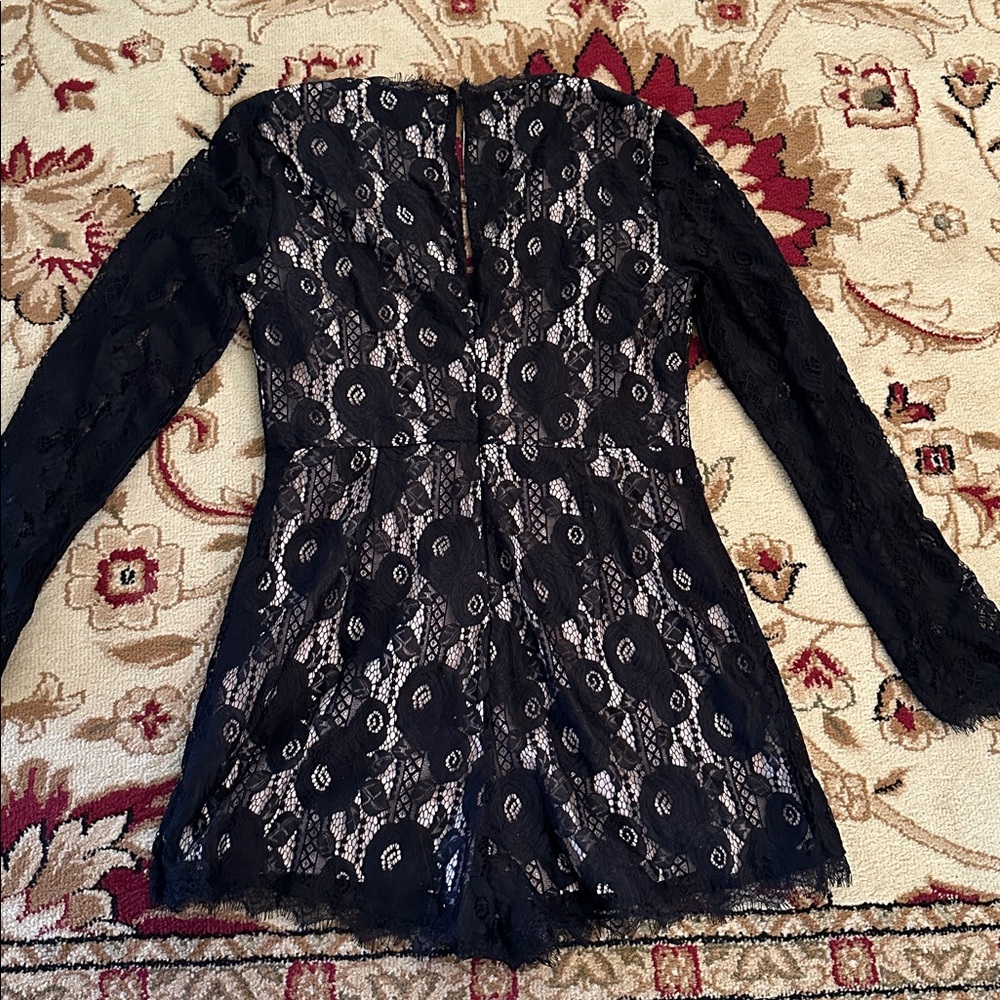 Francesca’s Lace Romper - Picture 6 of 9